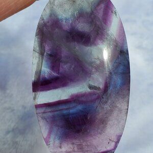 Fluorite Palm Stone (F312)